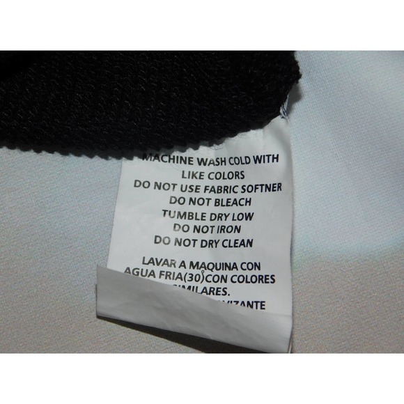 BEBE Sport Womens Size: XL Black Rainbow Logo Hoodie - Picture 6 of 6